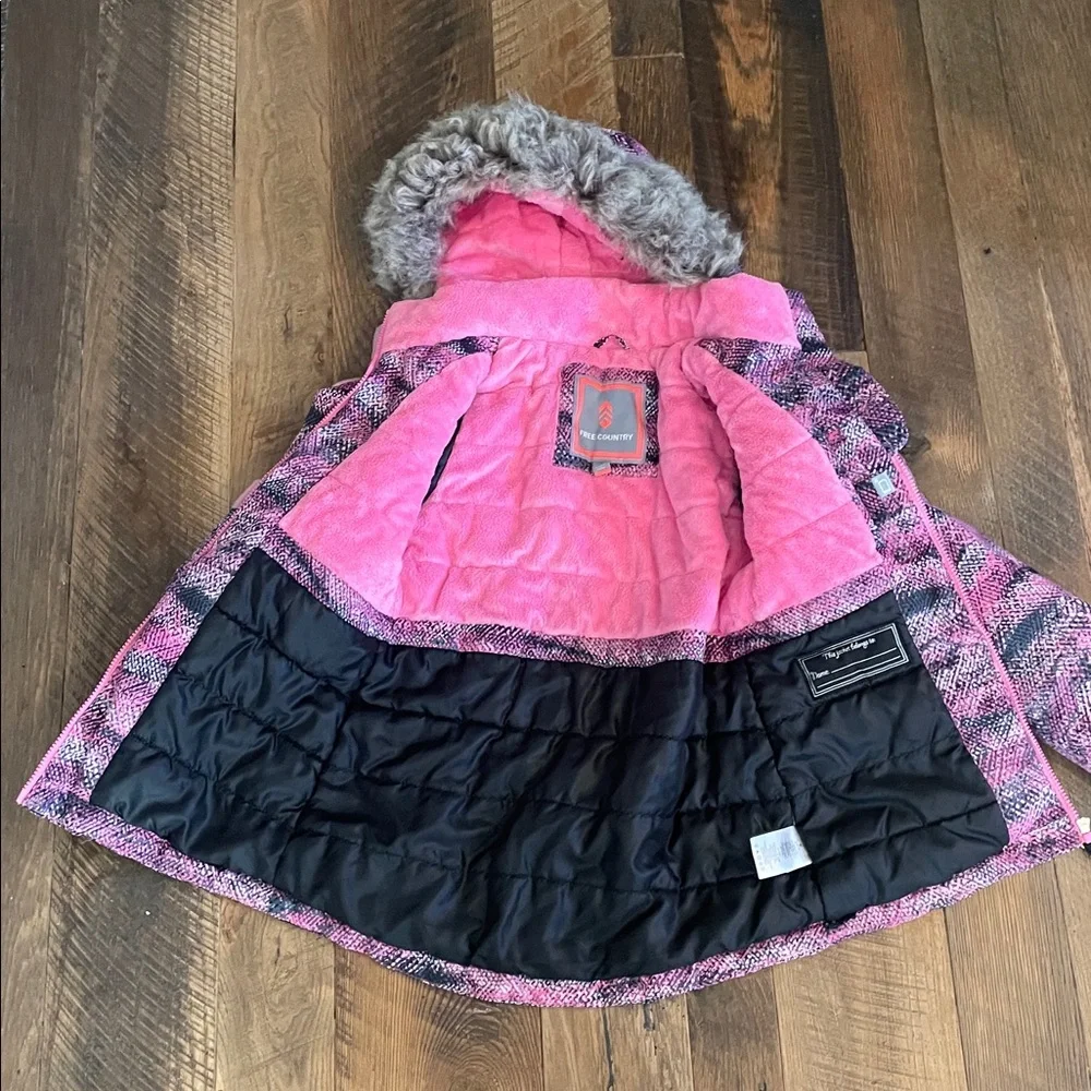 Free Country winter coat girl 10-12